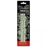 Opakowanie Ołówki świecące w ciemności 3szt. KIDEA