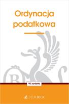 Okładka książki Ordynacja podatkowa wyd. 46