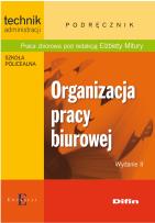 Okładka książki Organizacja pracy biurowej wyd.2 DIFIN