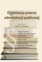 Okładka książki Organizacja prawna administracji publicznej