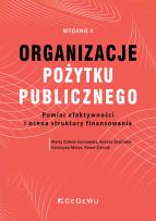 Okładka książki Organizacje pożytku publicznego
