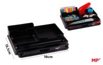 Opakowanie Organizer na biurko tacka czarny