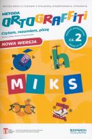 Okładka książki Ortograffiti MIKS poziom podstawowy część 2 Klasy IV-VI