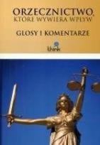 Okładka książki Orzecznictwo, które wywiera wpływ