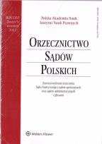 Okładka książki Orzecznictwo Sądów Polskich 9/2022