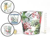 Opakowanie Osłonka doniczki metalowa 12x11cm MIX