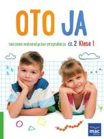 Okładka książki Oto ja SP 1 Ćw. matematyczno-przyrodnicze cz.2