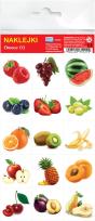 Opakowanie Owoce 01 Naklejki 4szt/zgr