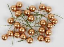 Opakowanie Owoce ostrzokerzewu 12cm złote