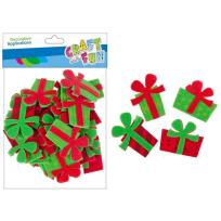 Opakowanie Ozdoba filcowa samoprzylepna prezenty 30szt