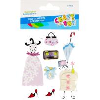 Opakowanie Ozdoba naklejki garderoba 9szt