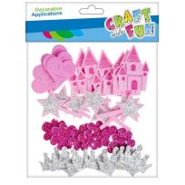 Opakowanie Ozdoba samoprzylepna zamek 42szt