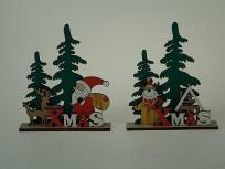 Opakowanie Ozdoba świąteczna drewniana (24szt)