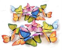 Opakowanie Ozdoby wiosenne Motyle 3D