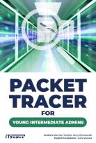 Okładka książki Packet Tracer for young intermediate admins