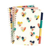 Opakowanie Paczka Kołozeszyt Pukka Pad B5 Project Book Floral Love 3 szt mix
