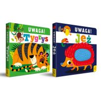Okładka książki Pakiet Uwaga! Tygrys / Jeż