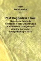 Okładka książki Pakt Bagdadzki a Irak