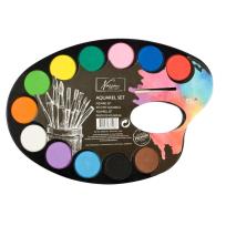 Opakowanie Paleta do malowania akwarela 12 kolorów