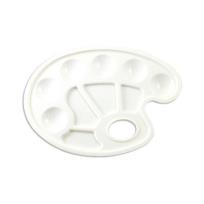 Opakowanie Paletka do mieszania kolorów owalna, 10 przegródek