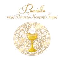 Okładka książki Pamiątka mojej Pierwszej Komunii Świętej