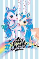 Opakowanie Pamiętnik 135x197/48K kratka TW brokat Jednorożce