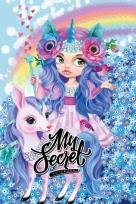 Opakowanie Pamiętnik 135x197/48K kratka TW brokat Jednorożce