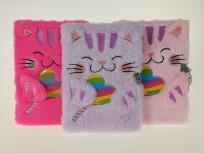 Opakowanie Pamiętnik A5 pluszowy MIX