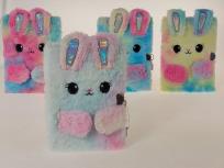 Opakowanie Pamiętnik A5 pluszowy z kłódką MIX