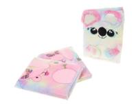 Opakowanie Pamiętnik A5 pluszowy z kłódką MIX