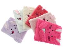 Opakowanie Pamiętnik A5 w okładce pluszowej z królikiem