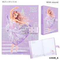Opakowanie Pamiętnik grający na kod Balet Top Model 12428A