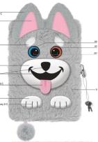 Opakowanie Pamiętnik Husky