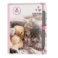 Opakowanie Pamiętnik na gumkę Sweet Pets - kot