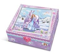 Opakowanie Pamiętnik z akcesoriami w pudełku z półkami Koń
