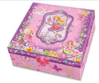 Opakowanie Pamiętnik z akcesoriami w pudełku z półkami Wróżki