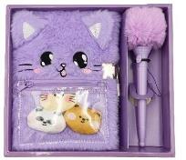 Opakowanie Pamiętnik z długopisem Kotek STnux