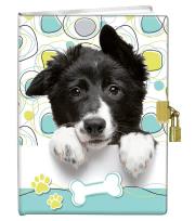 Opakowanie Pamiętnik z kłódką 13x18 Piesek 60K gładki