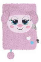 Opakowanie Pamiętnik z kłódką 3D włochacz A5 96k CUTE LAMB