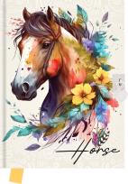Opakowanie Pamiętnik z kłódką Horse 80 kartek