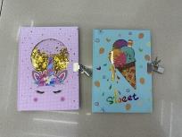 Opakowanie Pamiętnik z kłódką MIX