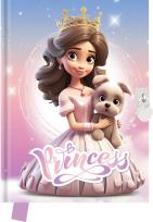 Opakowanie Pamiętnik z kłódką Princess 80 kartek