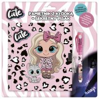 Opakowanie Pamiętnik z kłódką + sekretny pisak Best Friends 10