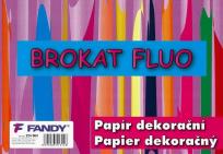 Opakowanie Papier dekoracyjny Brokat fluo