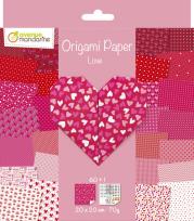 Opakowanie Papier do origami Love