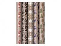 Opakowanie Papier do pakowania BN kraft 3 200x70 MIX (60 szt)