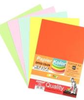 Opakowanie Papier kolorowy A4 5x100 arkuszy