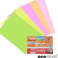Opakowanie Papier kolorowy A4 5x100 arkuszy