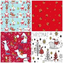 Opakowanie Papier ozdobny świąteczny 200x70cm (50szt)