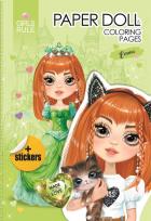 Opakowanie Papierowa lalka do wycinania Emma